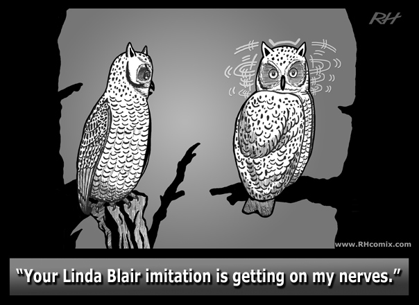 Linda Blair Imitator