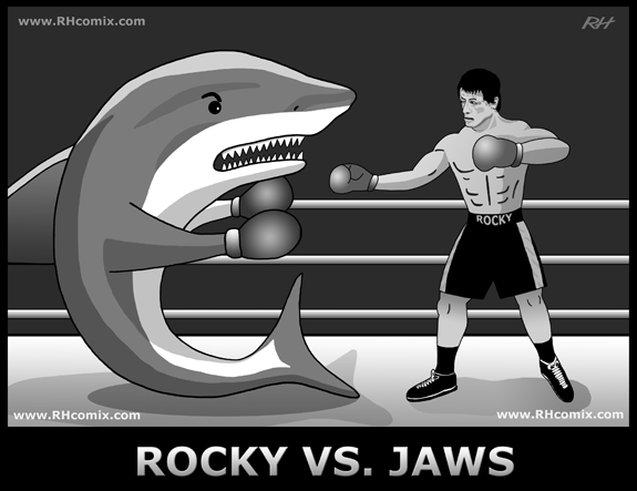 Rocky vs. Jaws